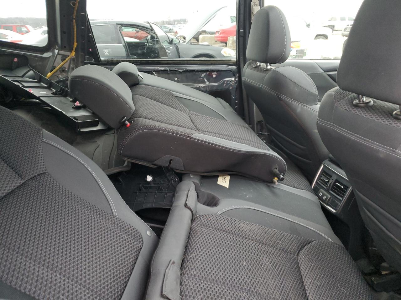 2020 Subaru Forester VIN JF2SKAJC8LH553438 Copart auction photo, rear end / stripped damage thumbnail 10