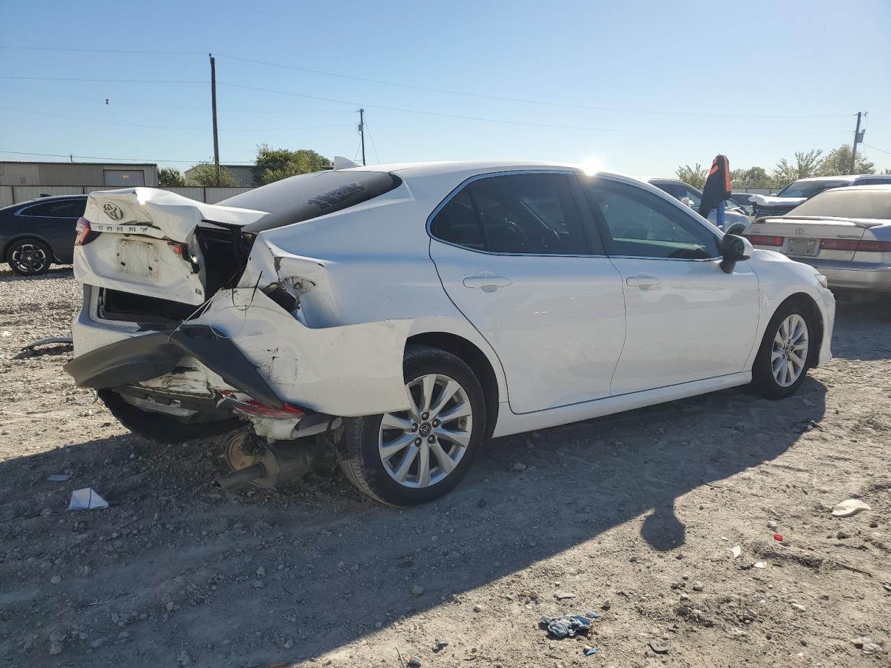 2019 Toyota Camry VIN 4T1B11HK3KU264709 Copart auction photo, rear end / front end damage thumbnail 3