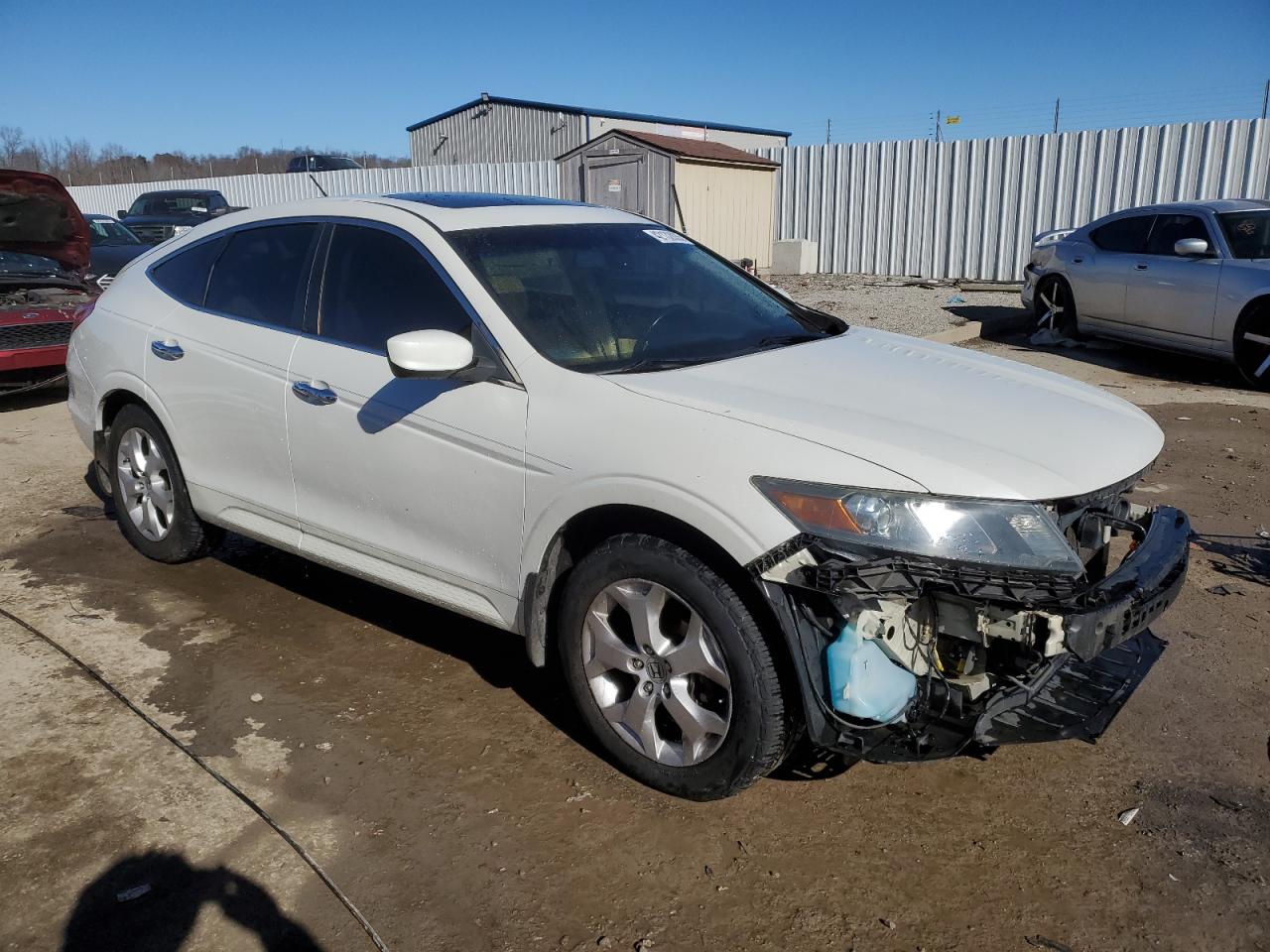 2010 Honda Accord VIN 5J6TF1H54AL012387 Copart auction photo, front end damage thumbnail 4
