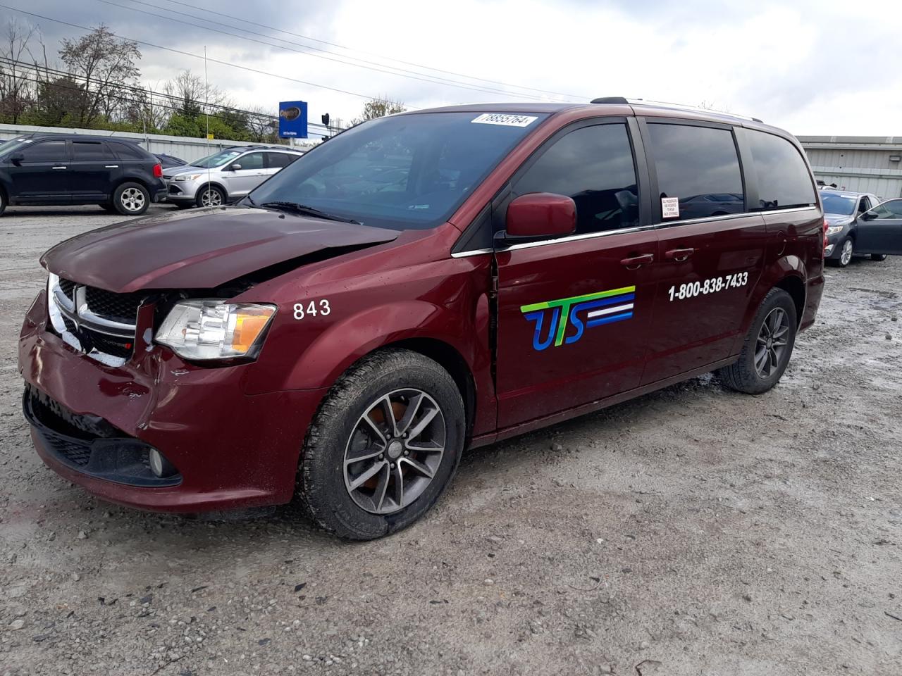 2018 Dodge Caravan VIN 2C4RDGCG2JR205694