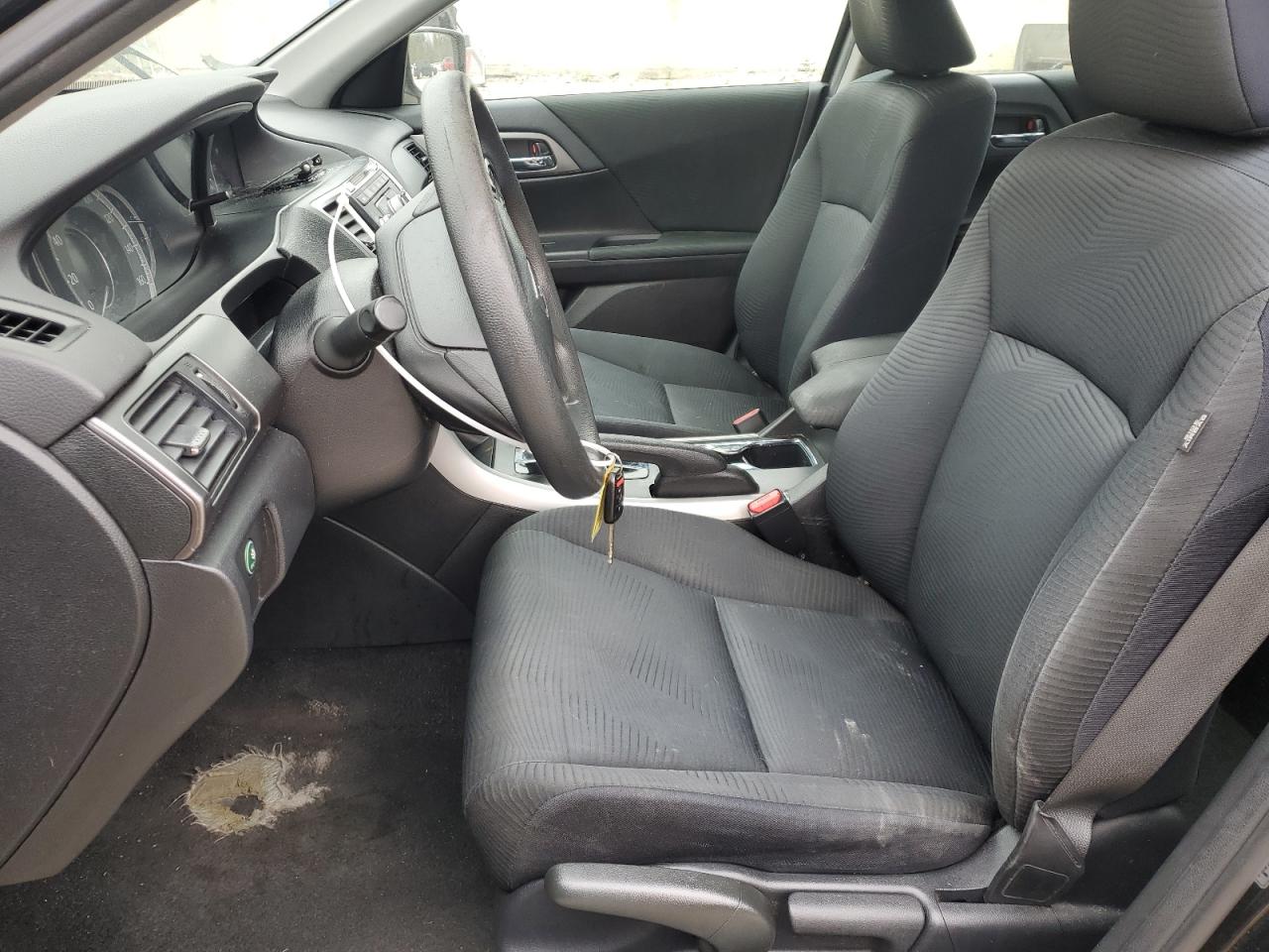 2014 Honda Accord VIN 1HGCR2F34EA261487 Copart auction photo, front end / side damage thumbnail 7