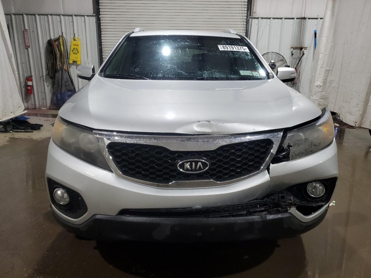 2011 KIA Sorento VIN 5XYKT4A1XBG059116 Copart auction photo, front end damage thumbnail 5