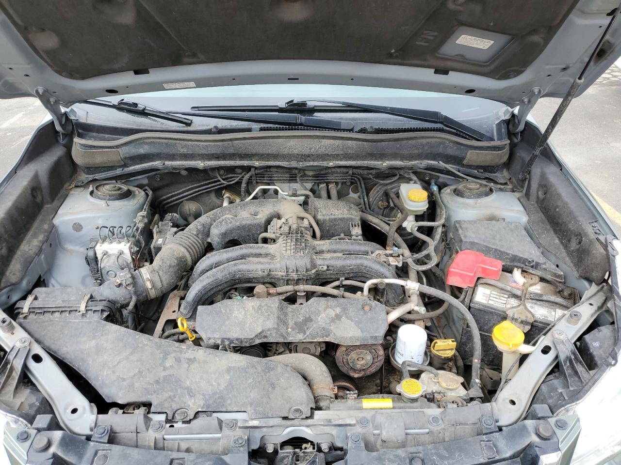 2014 Subaru Forester VIN JF2SJAHC4EH520481 Copart auction photo, undercarriage / front end damage thumbnail 11
