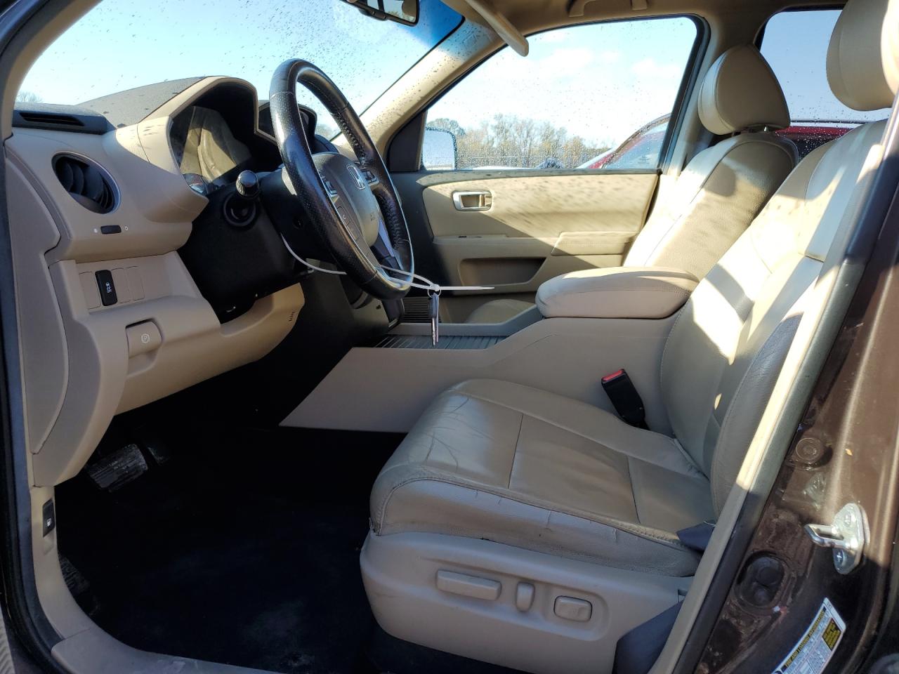 2013 Honda Pilot VIN 5FNYF3H51DB007372 Copart auction photo, front end damage thumbnail 7