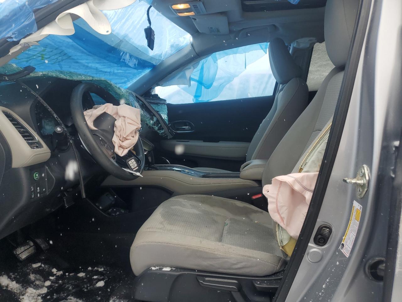 2022 Honda HR-V VIN 3CZRU6H51NM714975 Copart auction photo, all over damage thumbnail 7