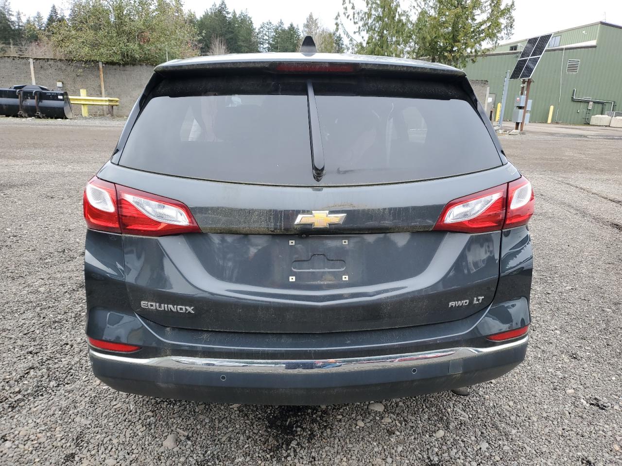 2019 Chevrolet Equinox VIN 2GNAXUEV8K6195570 Copart auction photo, rollover / side damage thumbnail 6