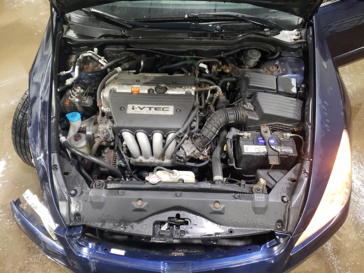 2007 Honda Accord VIN JHMCM56327C020029 Copart auction photo, front end damage thumbnail 11