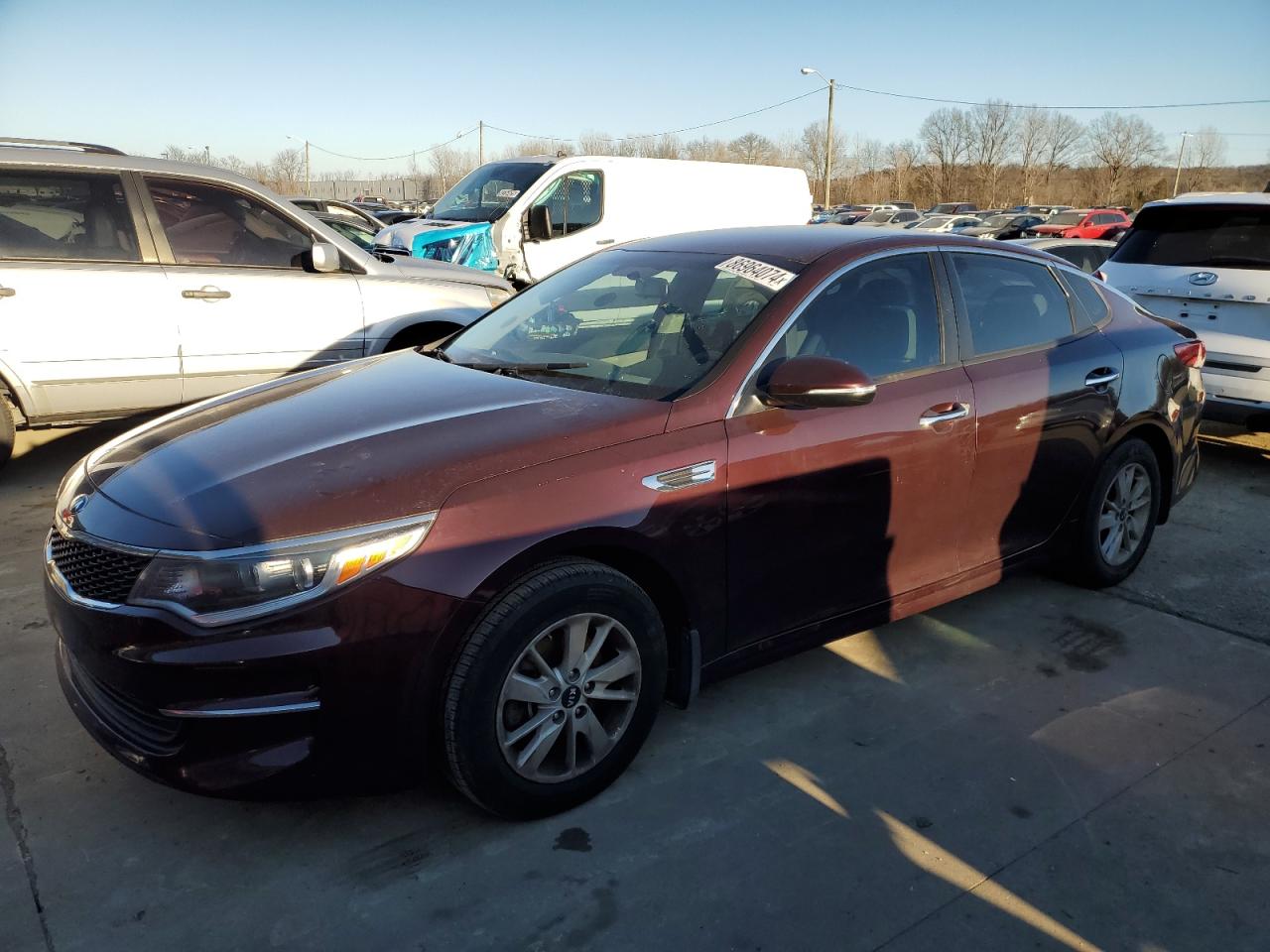 2016 KIA Optima VIN 5XXGT4L30GG115340