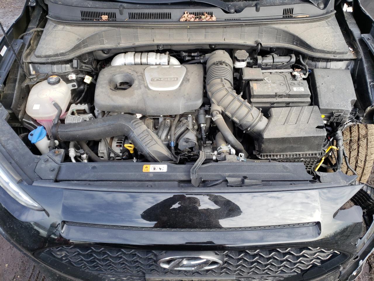 2021 Hyundai Kona VIN KM8K6CA52MU698334 Copart auction photo, front end / minor dent/scratches damage thumbnail 12