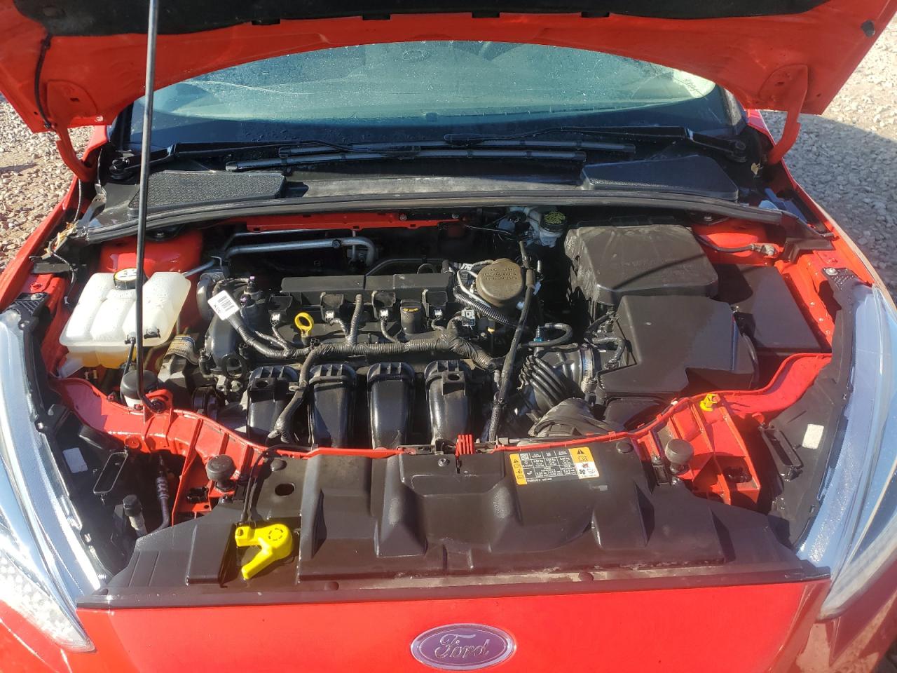 2016 Ford Focus VIN 1FADP3K20GL227197 Copart auction photo, rear end damage thumbnail 11