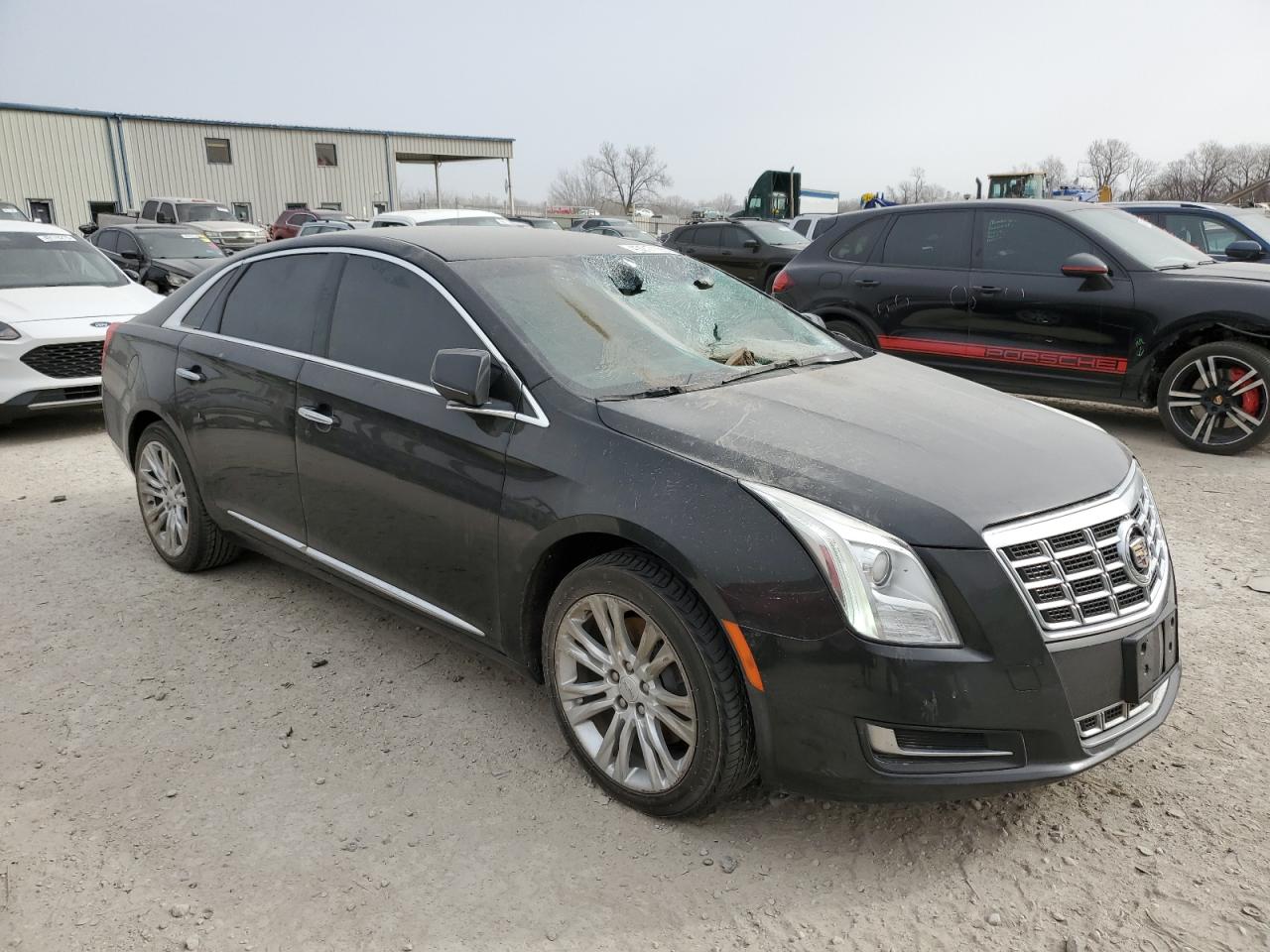 2013 Cadillac XTS VIN 2G61N5S34D9150203 Copart auction photo, top/roof damage thumbnail 4