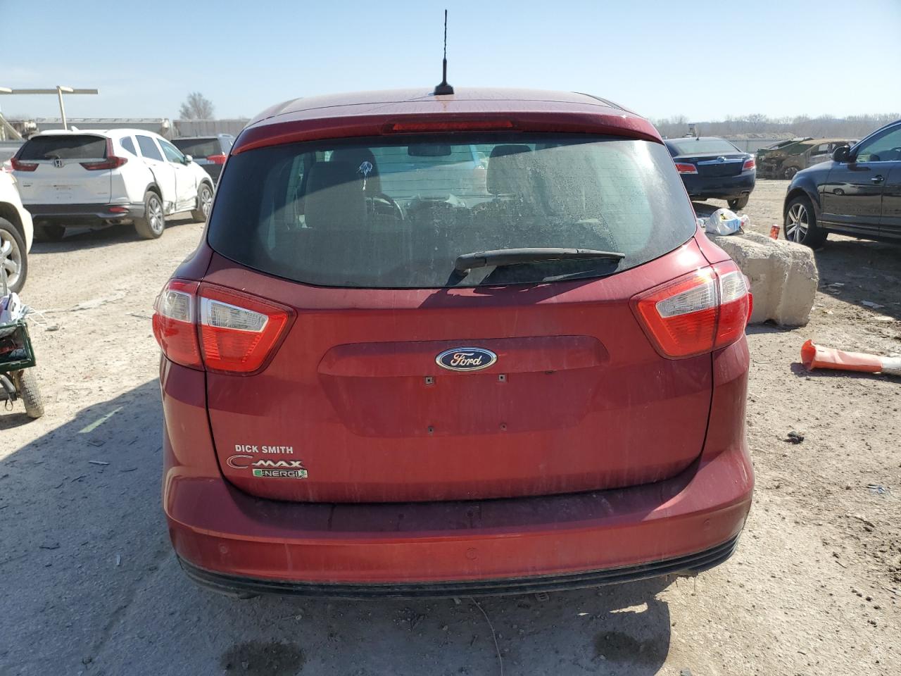 2013 Ford C-MAX VIN 1FADP5CU5DL555108 Copart auction photo, side damage thumbnail 6