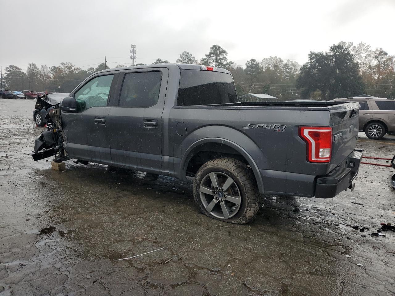 2017 Ford F-150 VIN 1FTEW1EF3HFC22483 Copart auction photo, front end damage thumbnail 2
