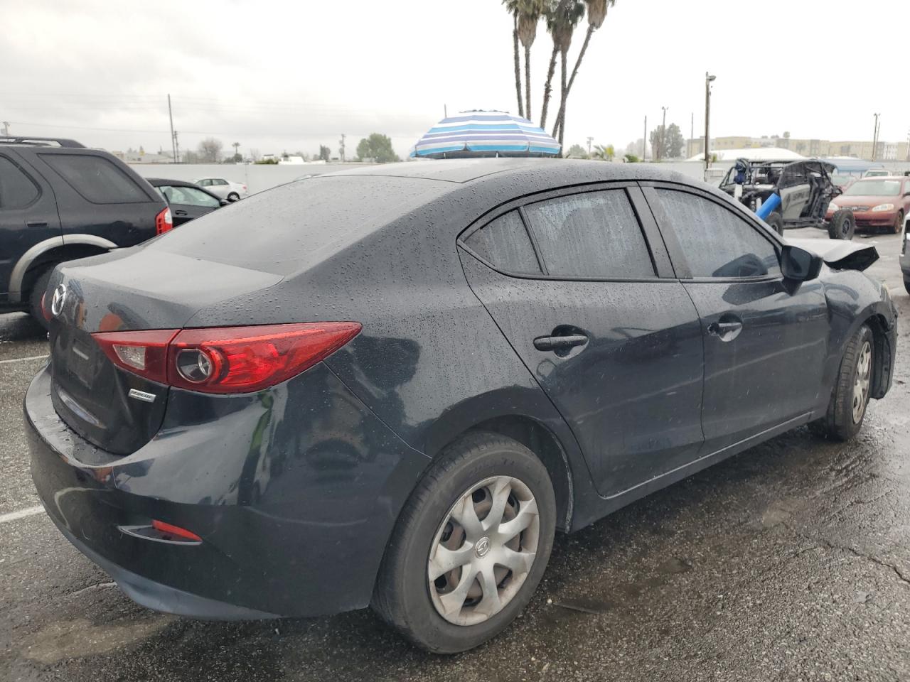 2014 Mazda 3 VIN JM1BM1U71E1198292 Copart auction photo, front end damage thumbnail 3