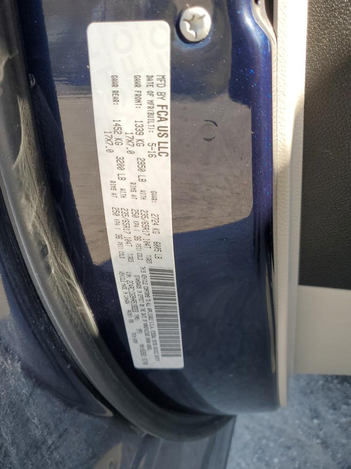2017 Chrysler Pacifica VIN 2C4RC1DG9HR519223 Copart auction photo, front end / minor dent/scratches damage thumbnail 13
