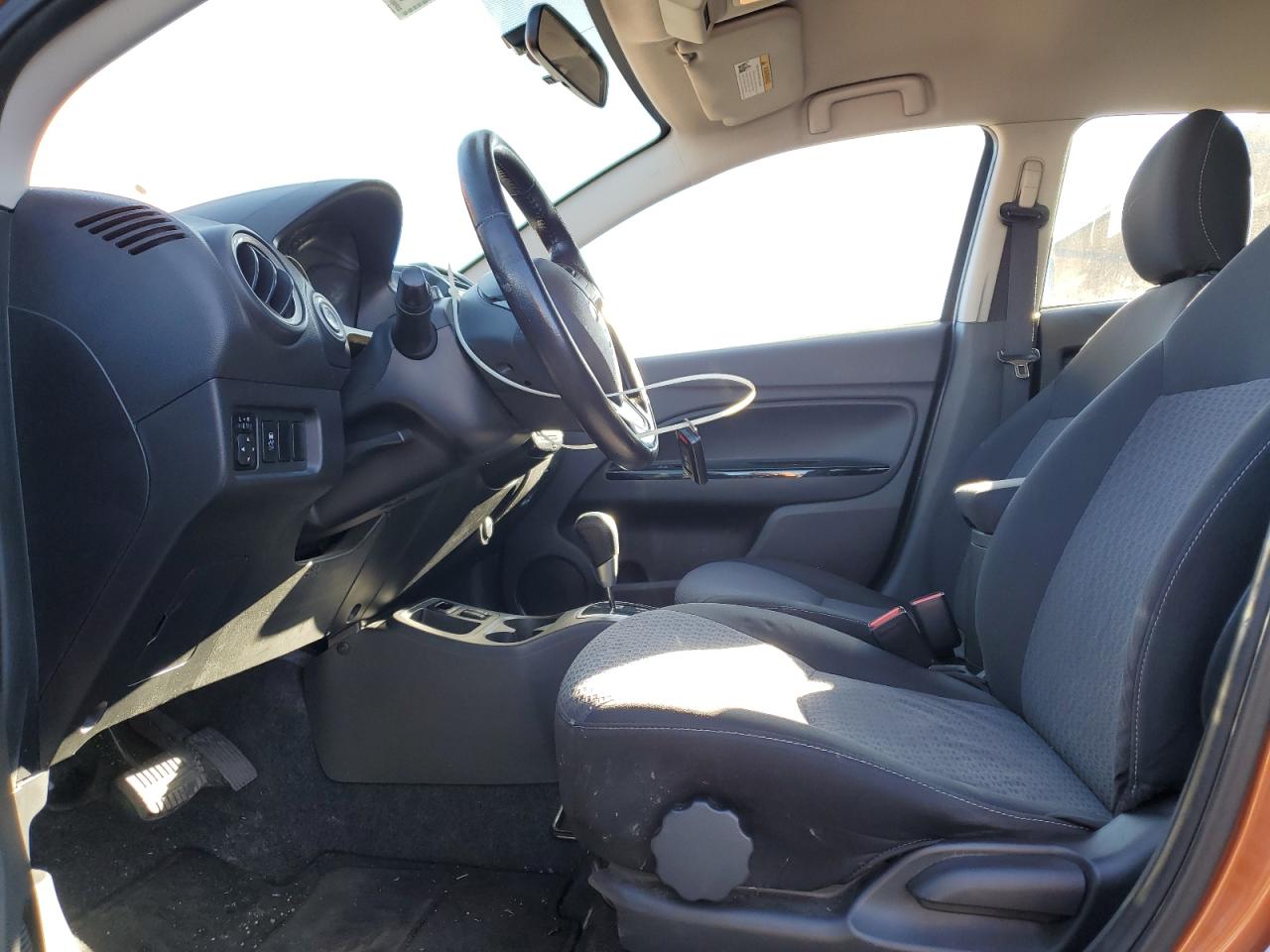 2017 Mitsubishi Mirage VIN ML32A5HJ8HH013868 Copart auction photo, front end / side damage thumbnail 7