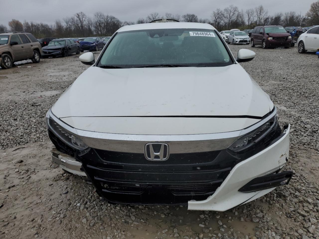2019 Honda Accord VIN 1HGCV1F14KA043033 Copart auction photo, front end damage thumbnail 5