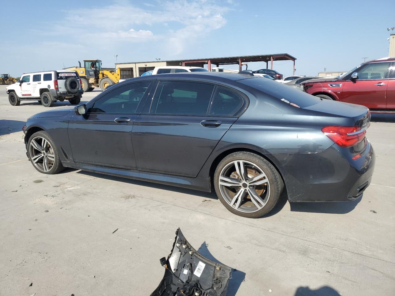 2016 BMW 7er VIN WBA7F2C50GG416841 Copart auction photo, front end damage thumbnail 2