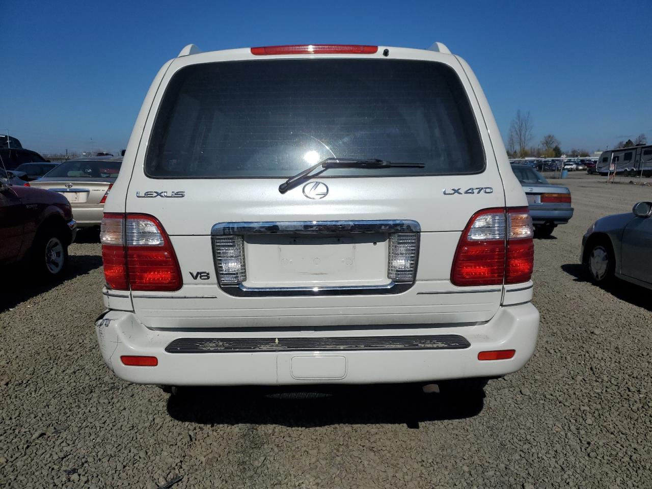 2003 Lexus LX VIN JTJHT00W533534836 Copart auction photo, rear end damage thumbnail 6