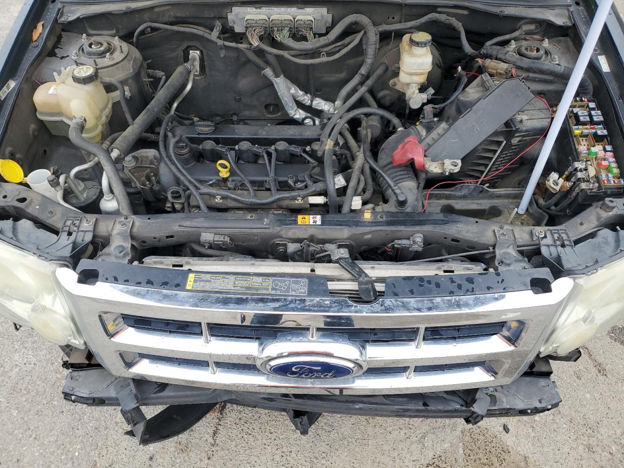 2009 Ford Escape VIN 1FMCU03789KB20698 Copart auction photo, front end / side damage thumbnail 12