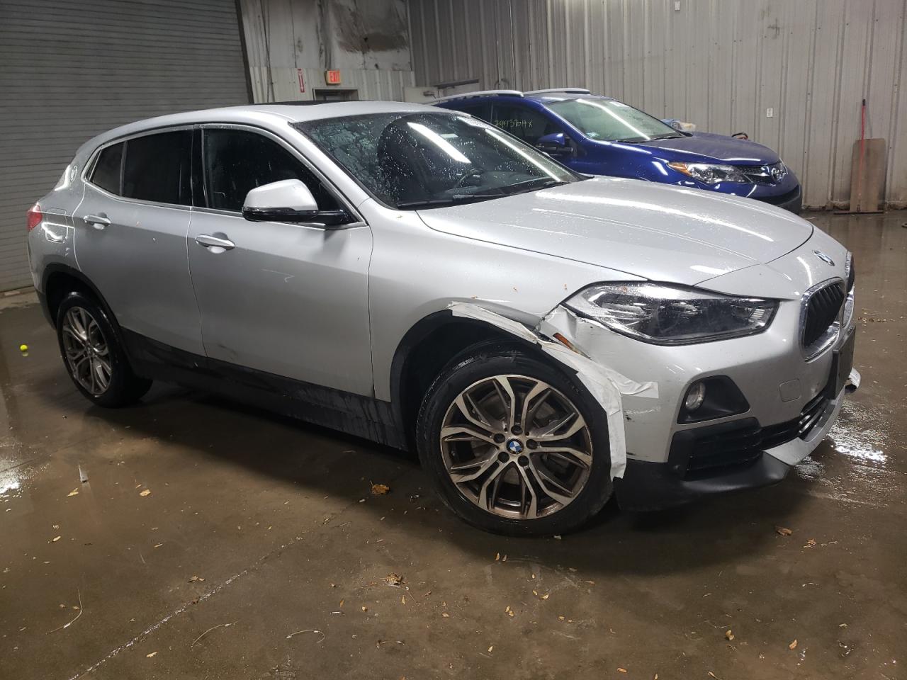 2019 BMW X2 VIN WBXYJ3C59K5N53425 Copart auction photo, front end / side damage thumbnail 4