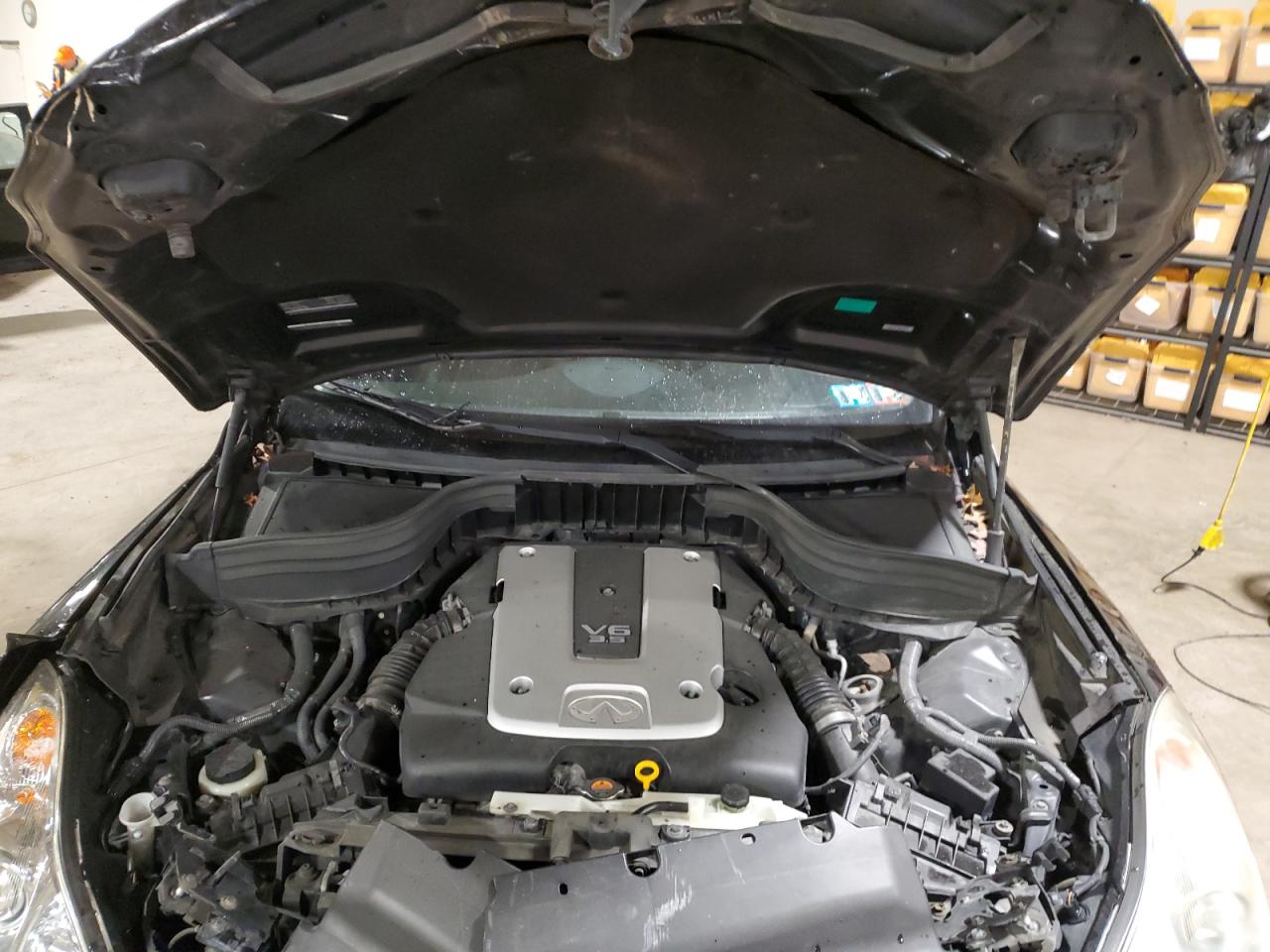 2012 Infiniti EX VIN JN1AJ0HR2CM452987 Copart auction photo, front end damage thumbnail 11