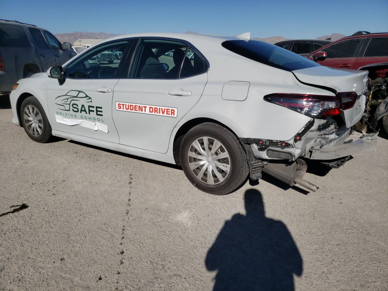 2023 Toyota Camry VIN 4T1C31AK7PU059264 Copart auction photo, rear end damage thumbnail 2