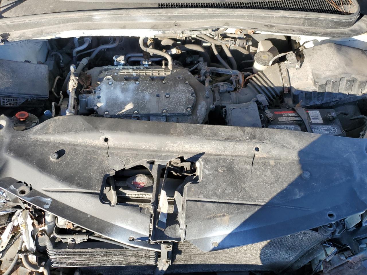 2010 Acura MDX VIN 2HNYD2H28AH000375 Copart auction photo, front end / side damage thumbnail 12