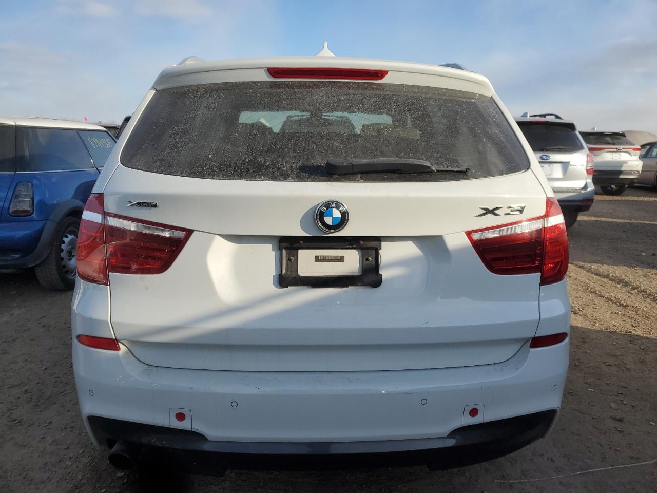2013 BMW X3 VIN 5UXWX9C52D0D07243 Copart auction photo, mechanical damage thumbnail 6