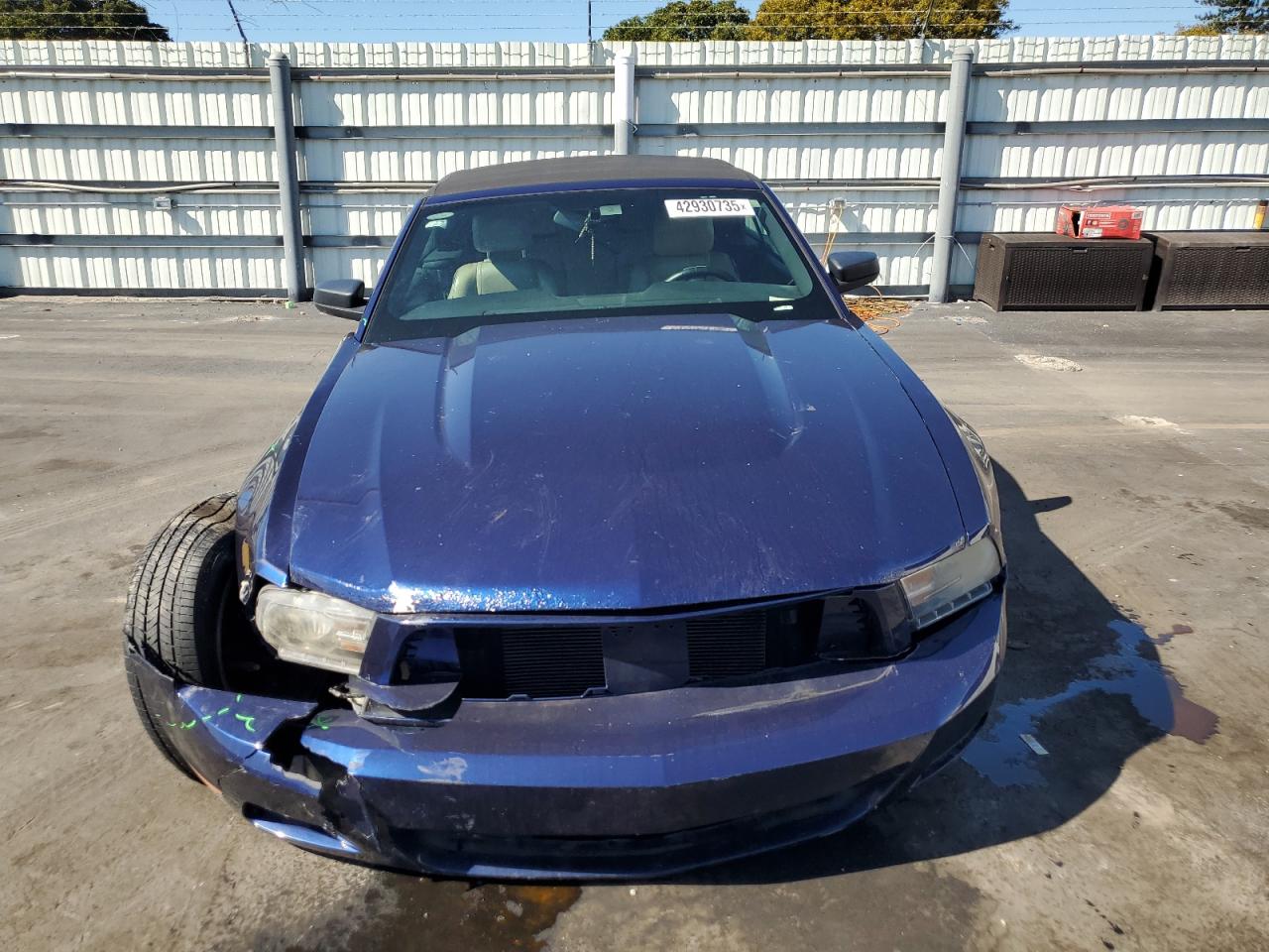 2012 Ford Mustang VIN 1ZVBP8EMXC5282697 Copart auction photo, all over / undercarriage damage thumbnail 5