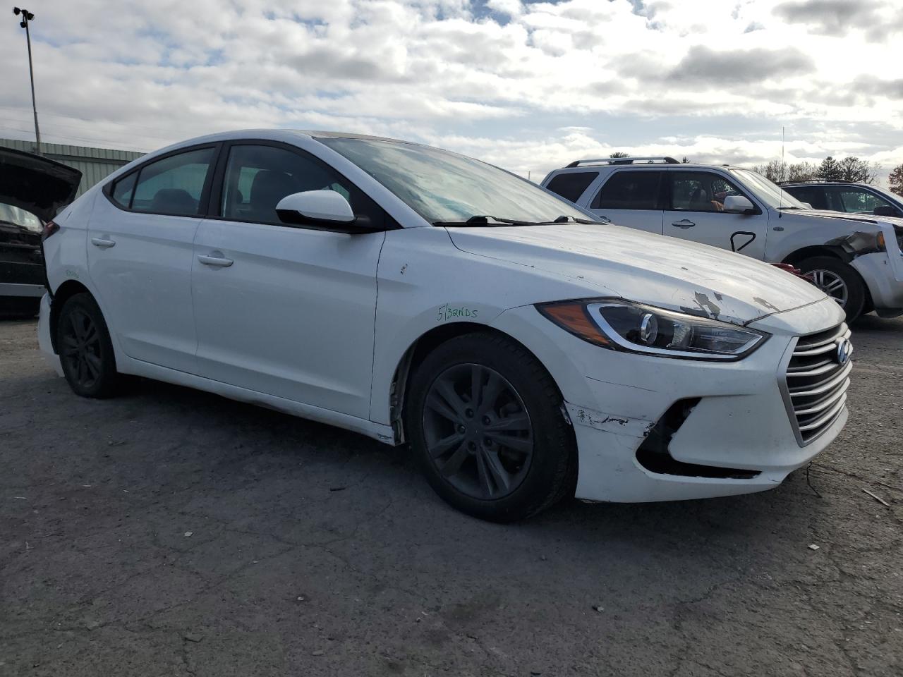 2017 Hyundai Elantra VIN 5NPD84LF1HH172456 Copart auction photo, rear end / front end damage thumbnail 4