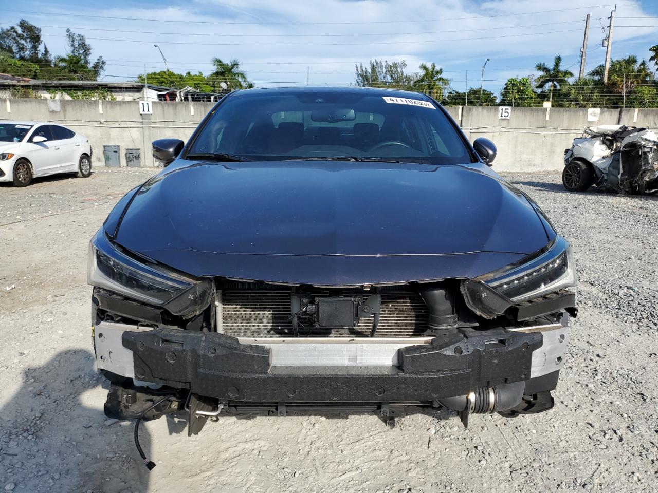 2022 Acura ILX VIN 19UDE2F81NA005836 Copart auction photo, front end damage thumbnail 5