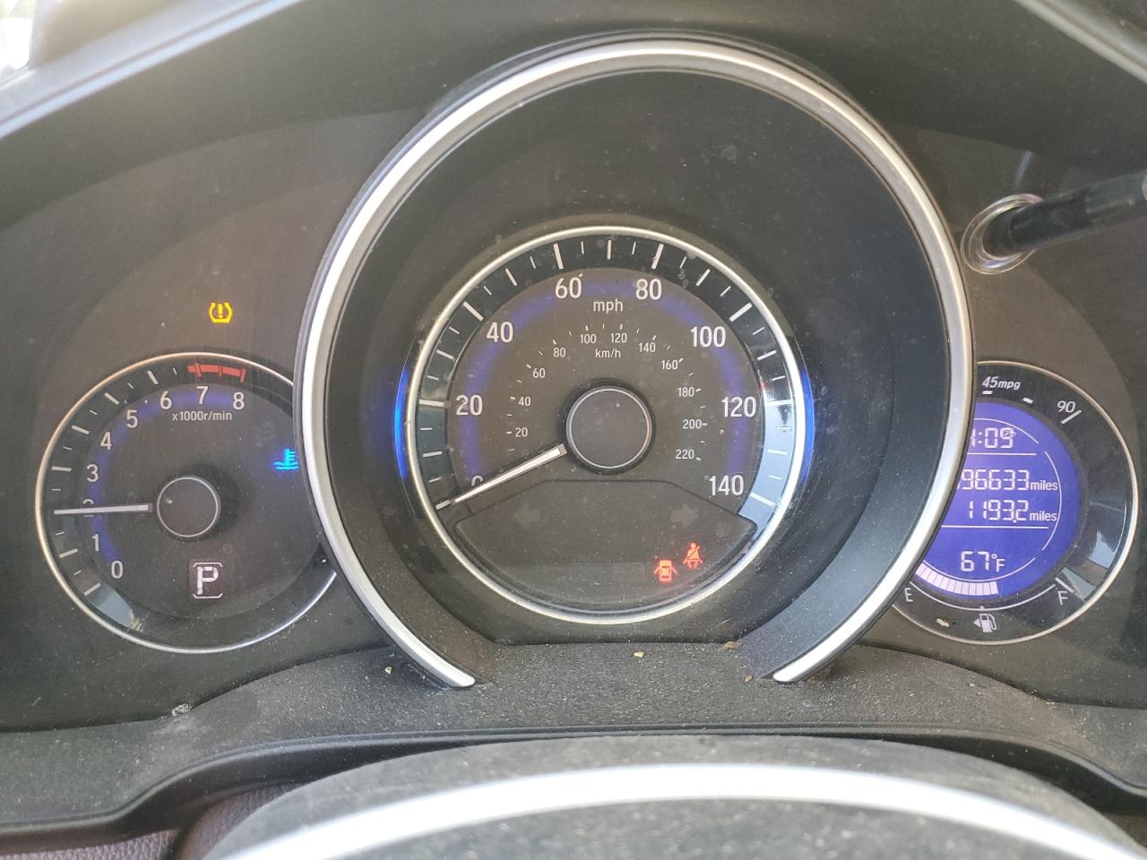 2019 Honda Fit VIN 3HGGK5H46KM737220 Copart auction photo, side damage thumbnail 9