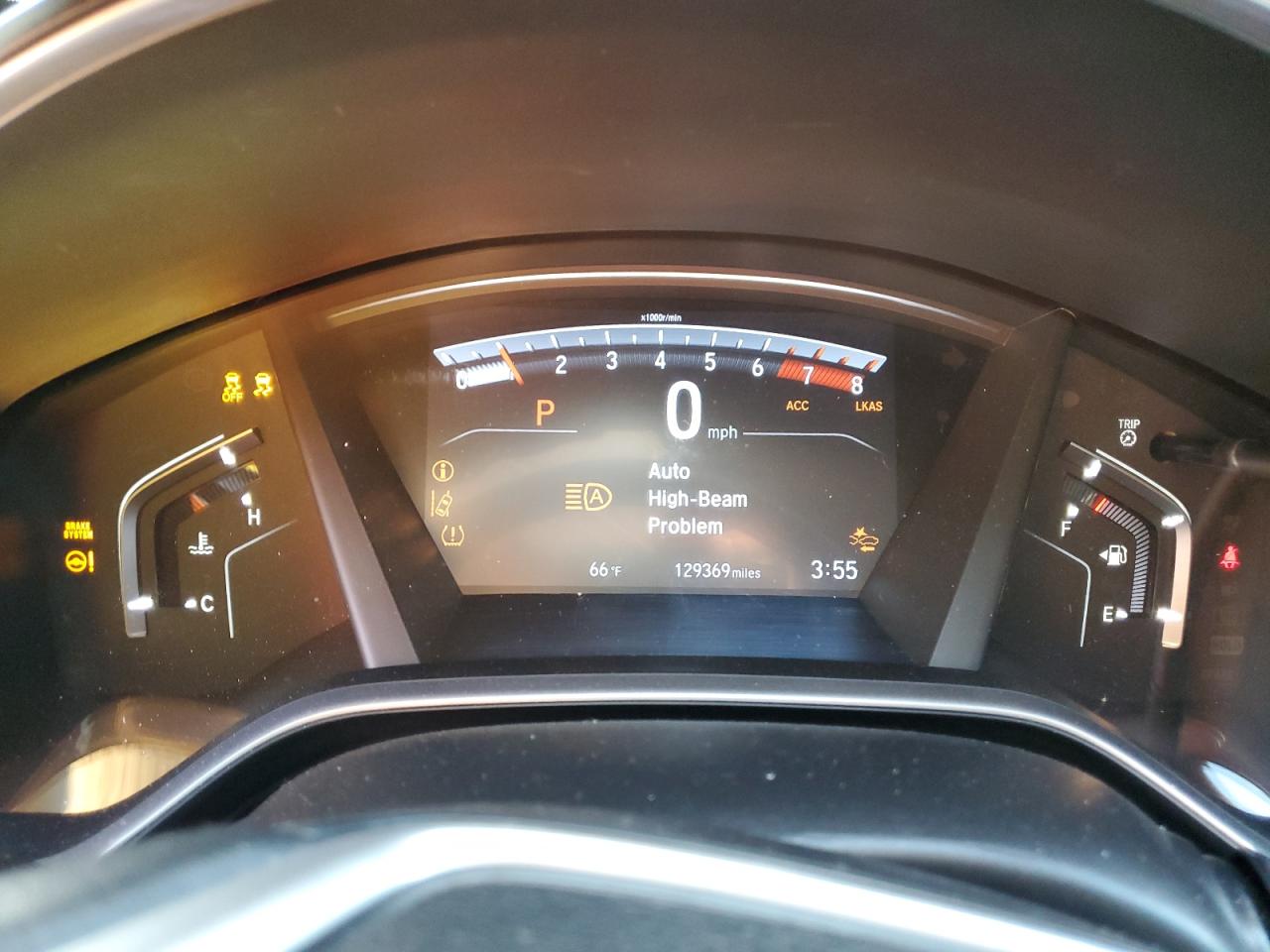 2019 Honda CR-V VIN 5J6RW1H89KA013553 Copart auction photo, all over damage thumbnail 9