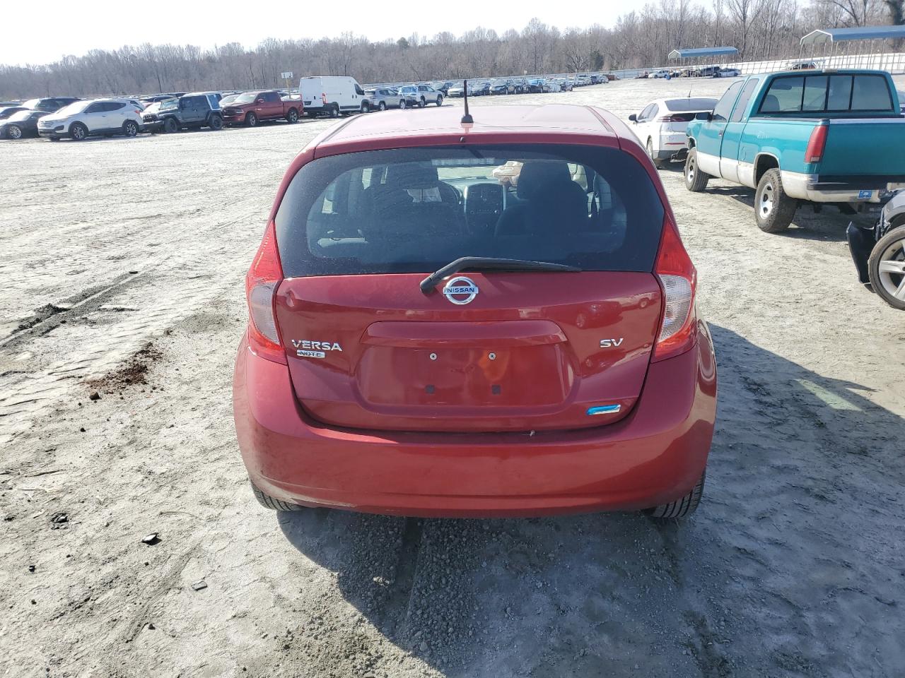 2015 Nissan Versa VIN 3N1CE2CP4FL426078 Copart auction photo, front end damage thumbnail 6