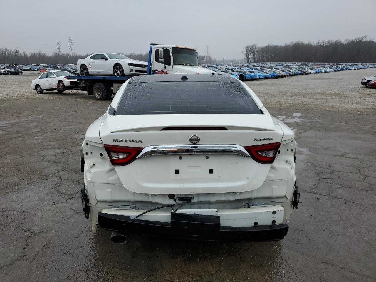 2017 Nissan Maxima VIN 1N4AA6AP6HC379649 Copart auction photo, all over damage thumbnail 6