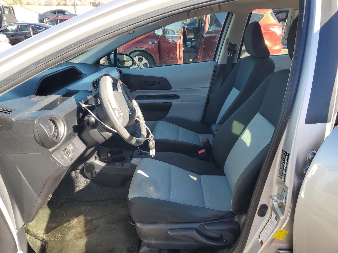 2012 Toyota Prius VIN JTDKDTB39C1503711 Copart auction photo, front end damage thumbnail 7