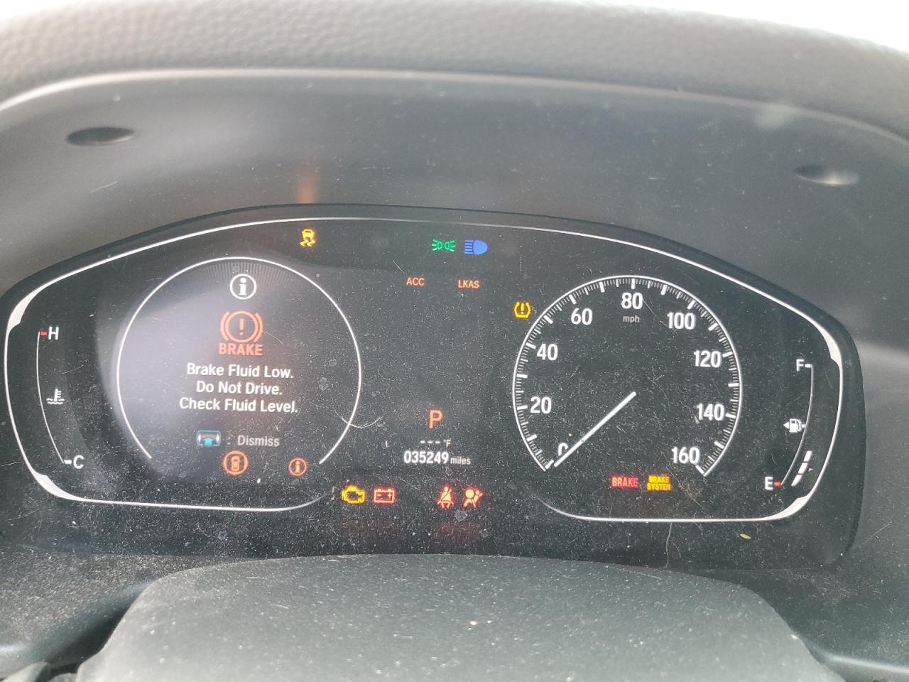 2019 Honda Accord VIN 1HGCV1F1XKA143010 Copart auction photo, all over damage thumbnail 9