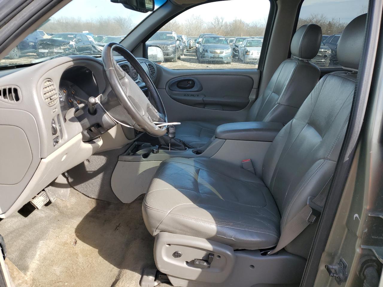 2003 Chevrolet TrailBlazer VIN 1GNET16S036192122 Copart auction photo, front end / side damage thumbnail 7