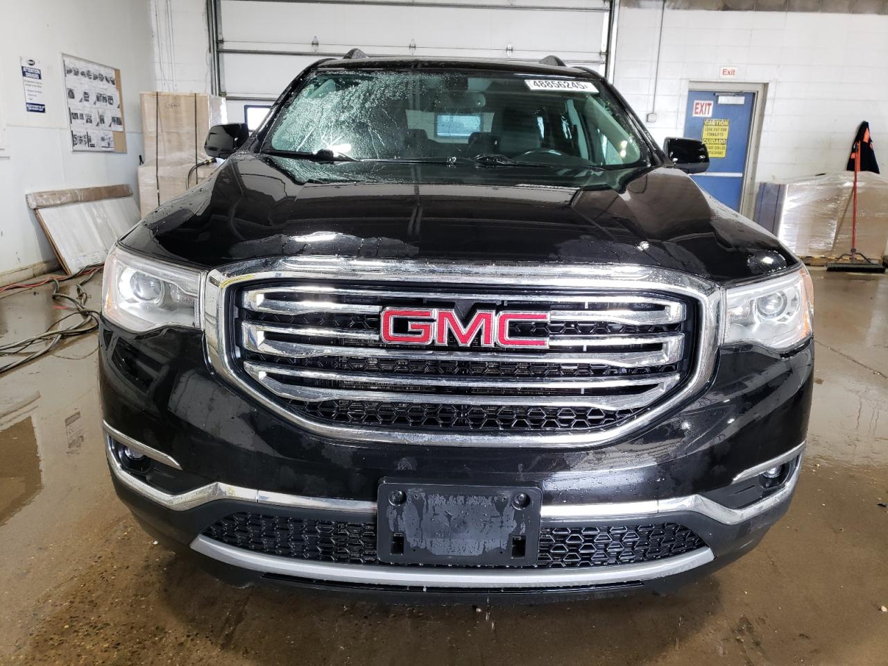 2018 GMC Acadia VIN 1GKKNMLS1JZ163210 Copart auction photo, side damage thumbnail 5
