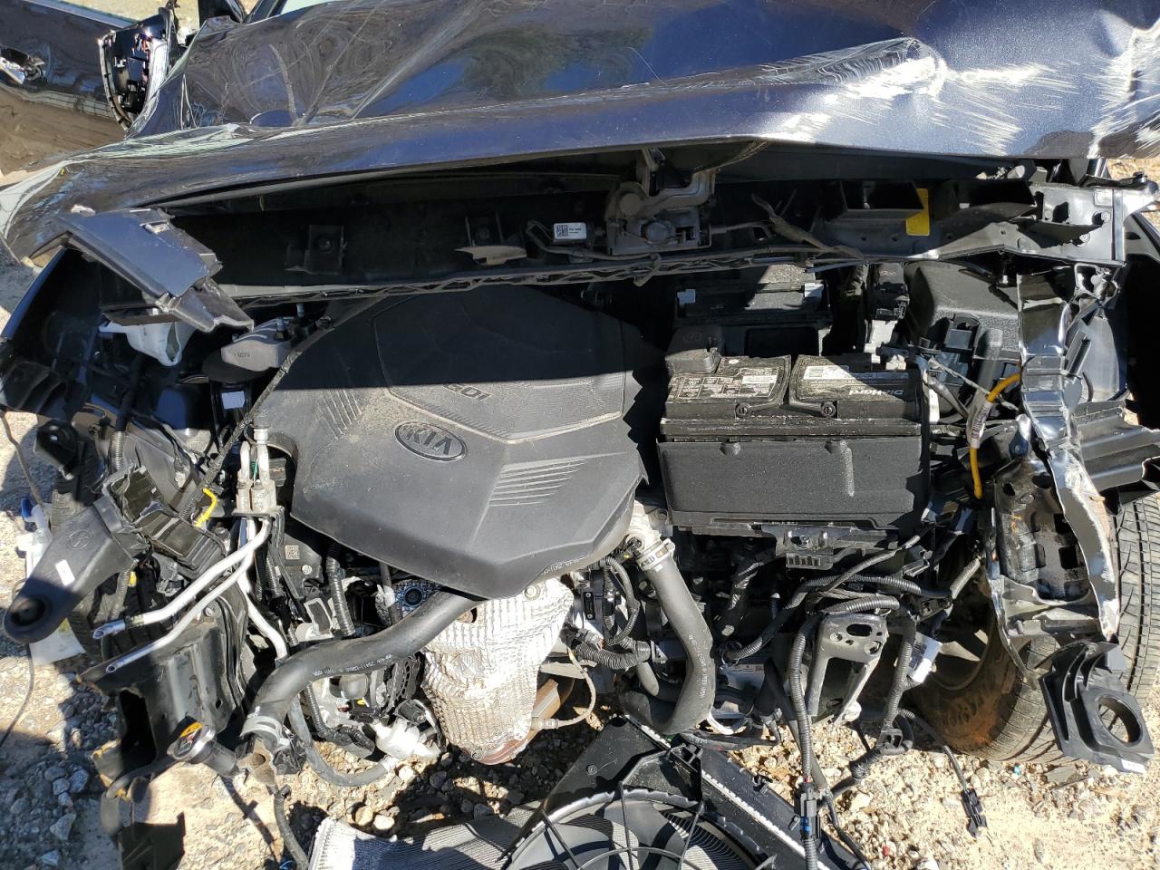 2019 KIA Sorento VIN 5XYPH4A52KG450335 Copart auction photo, front end / rear end damage thumbnail 14