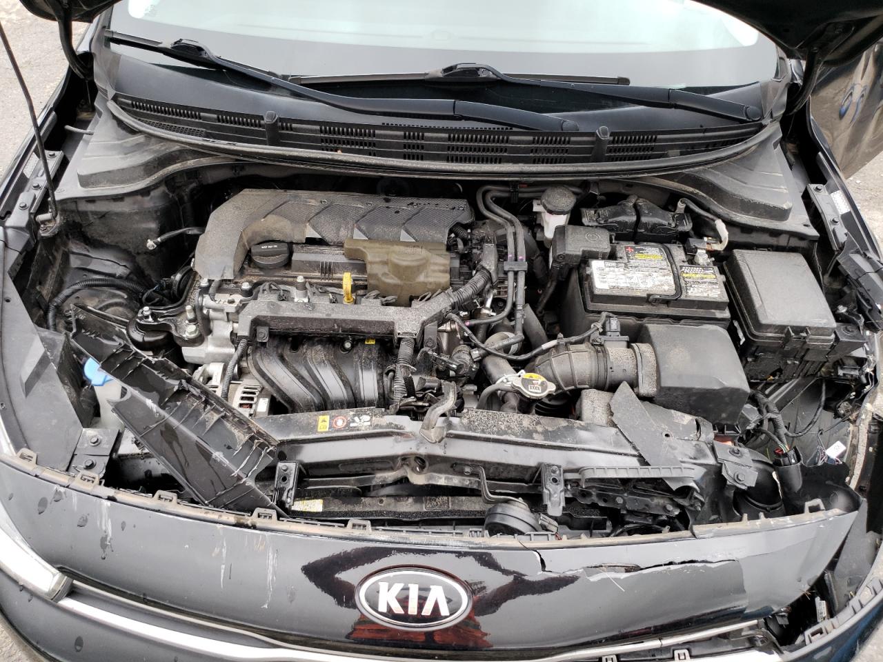2021 KIA Rio VIN 3KPA24AD6ME382636 Copart auction photo, front end damage thumbnail 11