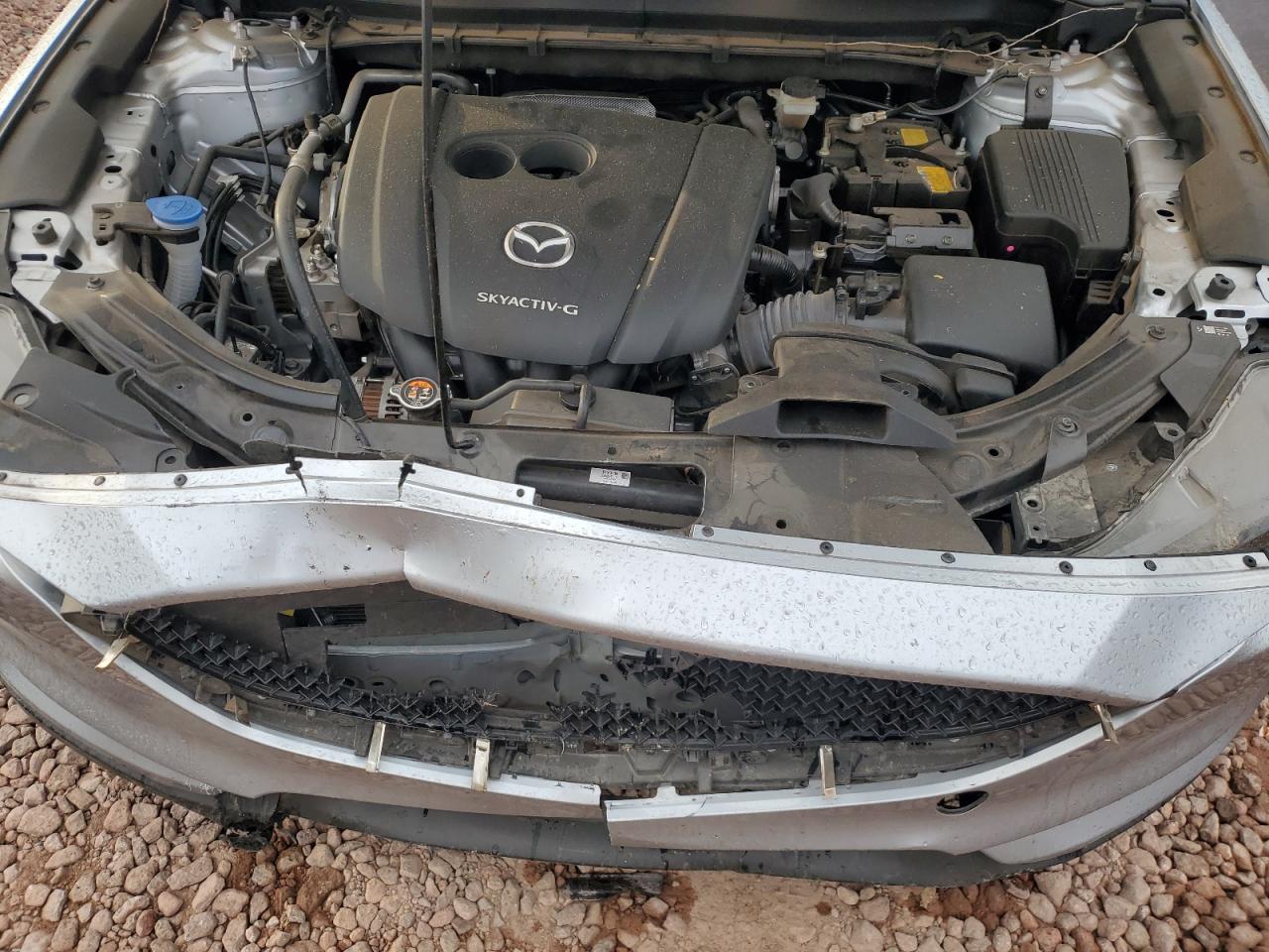 2021 Mazda CX-5 VIN JM3KFBCM6M0447236 Copart auction photo, front end damage thumbnail 12