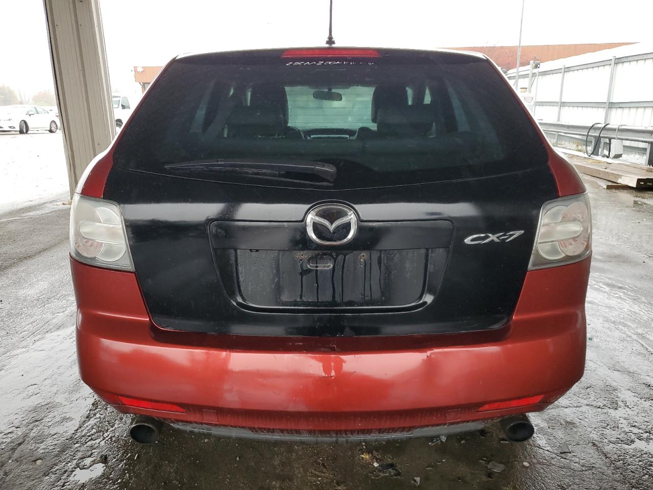 2010 Mazda CX-7 VIN JM3ER4W31A0302085 Copart auction photo, front end damage thumbnail 6