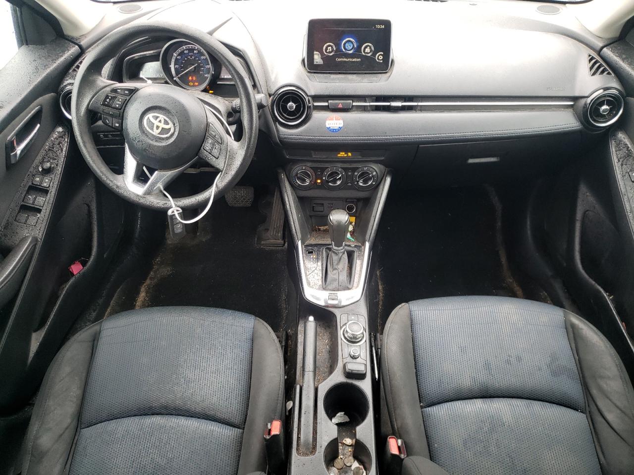 2017 Toyota Yaris VIN 3MYDLBYV7HY150971 Copart auction photo, front end damage thumbnail 8