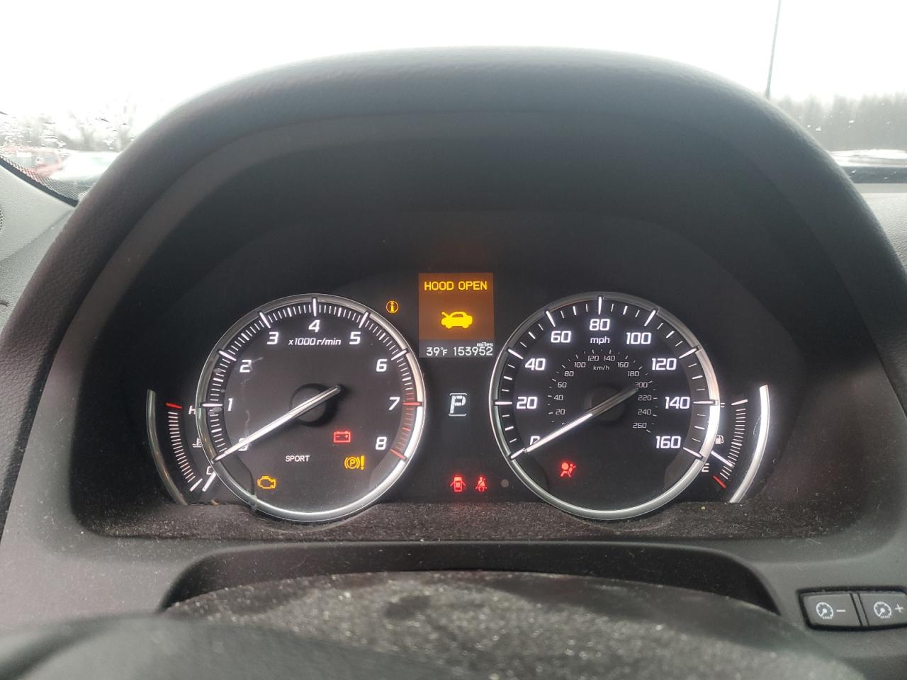 2016 Acura TLX VIN 19UUB2F36GA005752 Copart auction photo, front end damage thumbnail 9