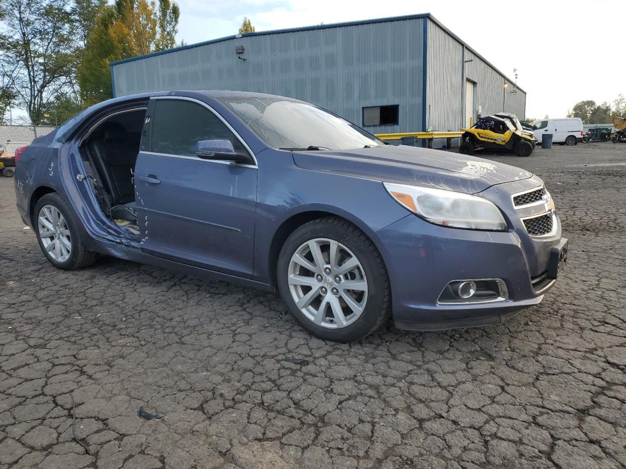 2013 Chevrolet Malibu VIN 1G11G5SX0DF208477 Copart auction photo, side damage thumbnail 4