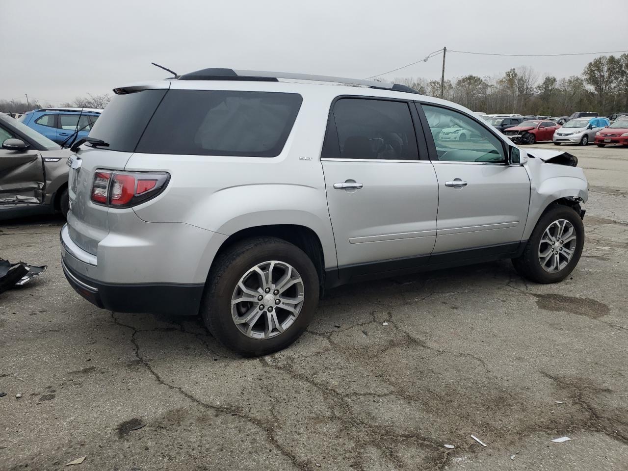 2016 GMC Acadia VIN 1GKKRRKD3GJ158487 Copart auction photo, front end / mechanical damage thumbnail 3