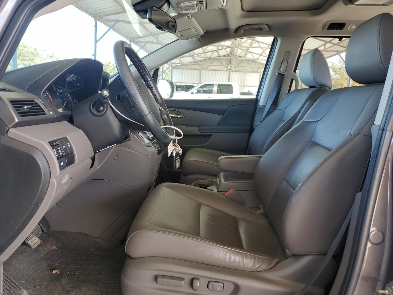 2015 Honda Odyssey VIN 5FNRL5H61FB060609 Copart auction photo, front end damage thumbnail 7