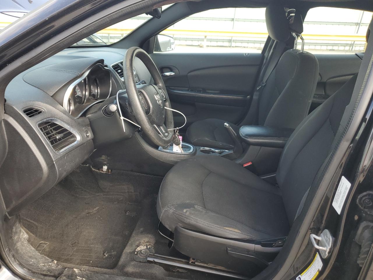 2013 Dodge Avenger VIN 1C3CDZAB7DN652035 Copart auction photo, front end damage thumbnail 7